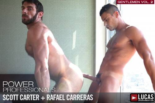 Suited Rafael Carreras Pile-Drives Scott Carter - Gay Movies - Lucas Entertainment