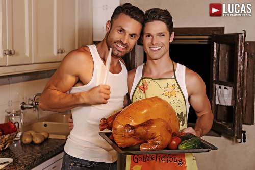 James Castle, Devin Franco | Bareback Thanksgiving - Gay Movies - Lucas Entertainment