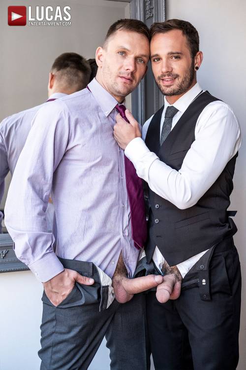 Drake Rogers Rides Andrey Vic’s Fat Cock - Gay Movies - Lucas Entertainment